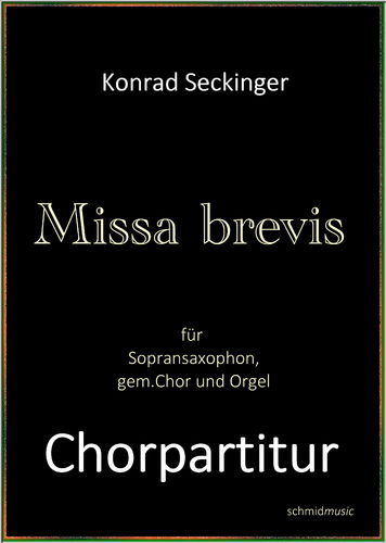 Missa brevis Chorpartitur